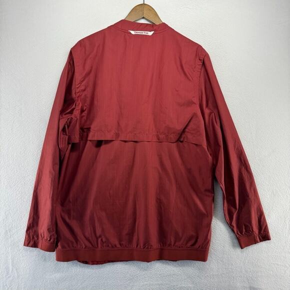 Alabama Crimson Tide Jacket Men's Large Red 1/2 Half Zip nike Team Player Issue - Picture 9 of 11